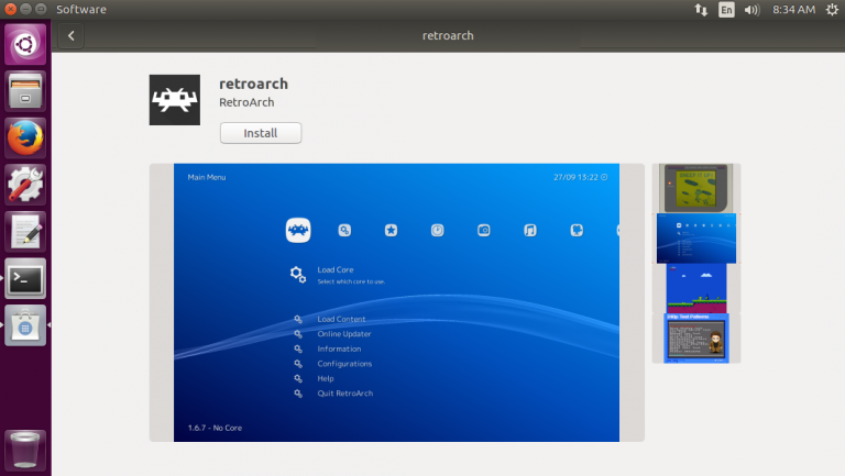 Retroarch как пользоваться ubuntu